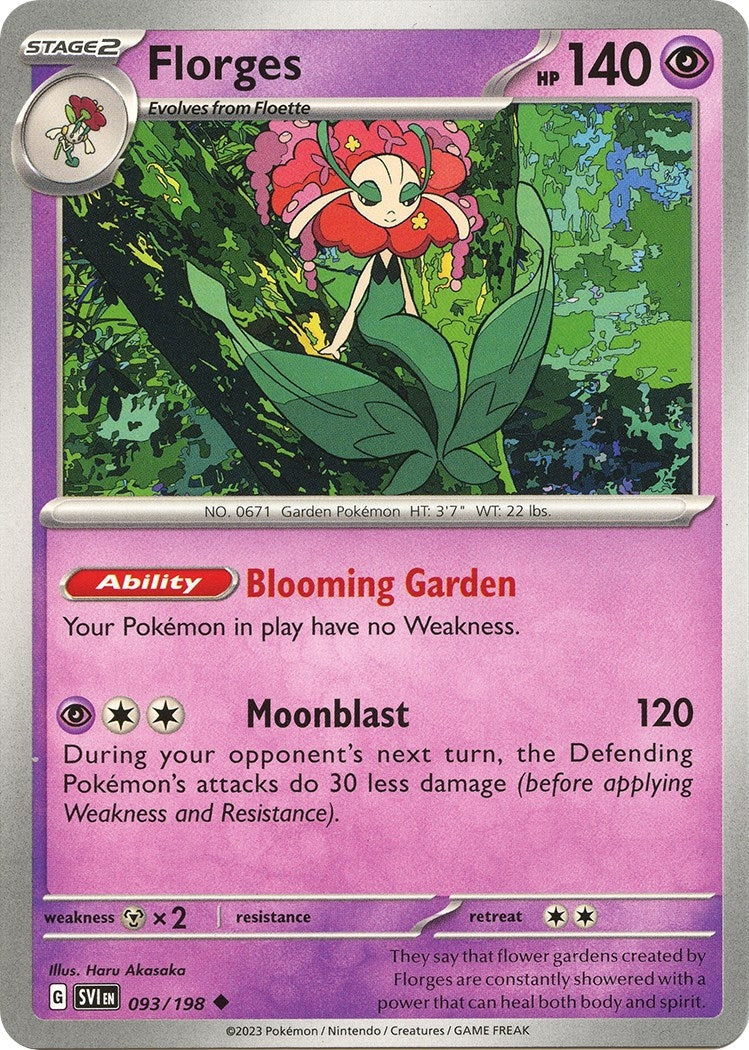Image for Florges (093/198) - Pokemon