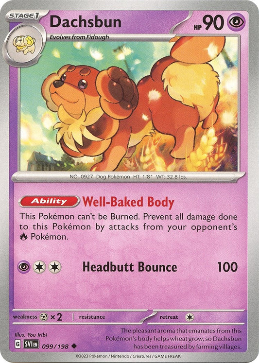 Image for Dachsbun (099/198) - Pokemon