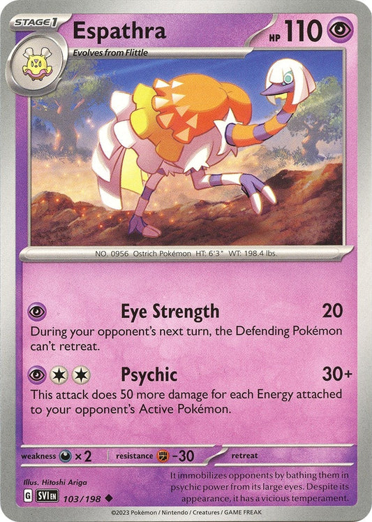 Image for Espathra (103/198) - Pokemon