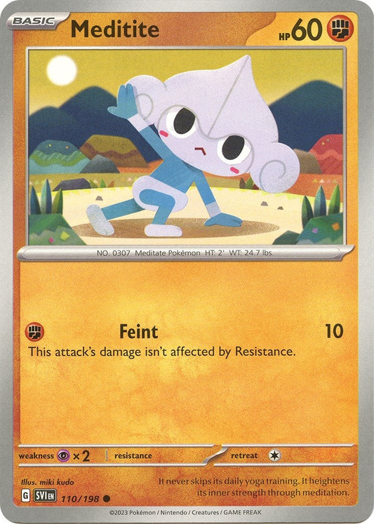 Image for Meditite (110/198) - Pokemon