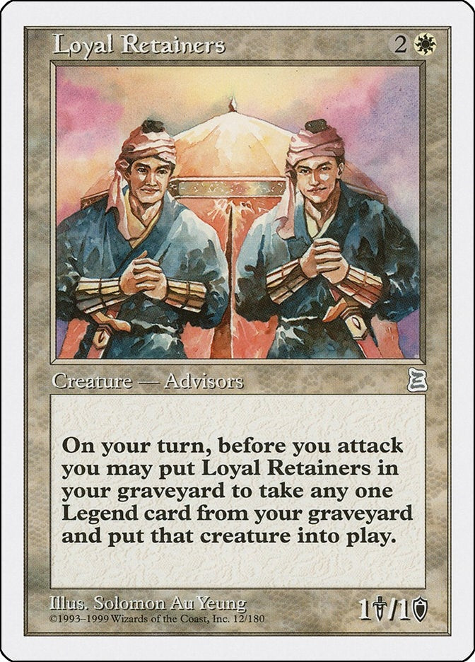 Image for Loyal Retainers (12) - Magic: The Gathering