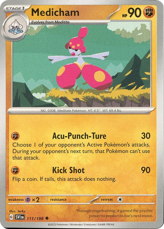 Image for Medicham (111/198) - Pokemon