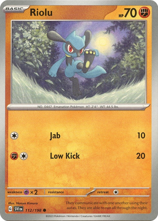 Image for Riolu (112/198) - Pokemon