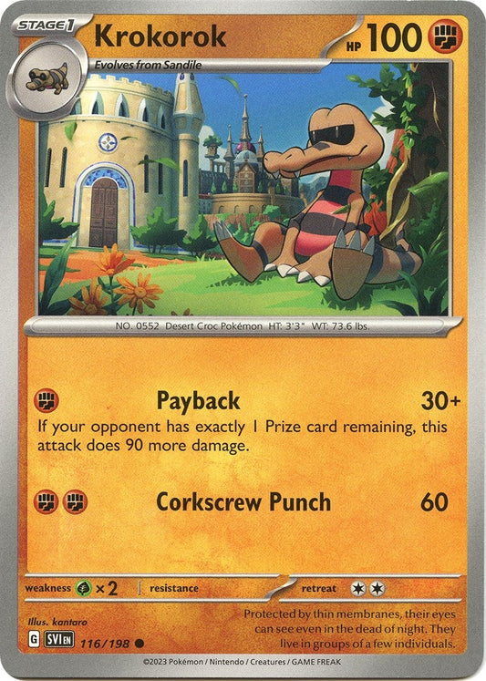 Image for Krokorok (116/198) - Pokemon