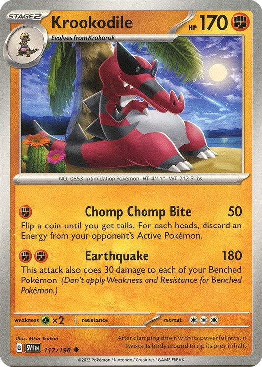 Image for Krookodile (117/198) - Pokemon