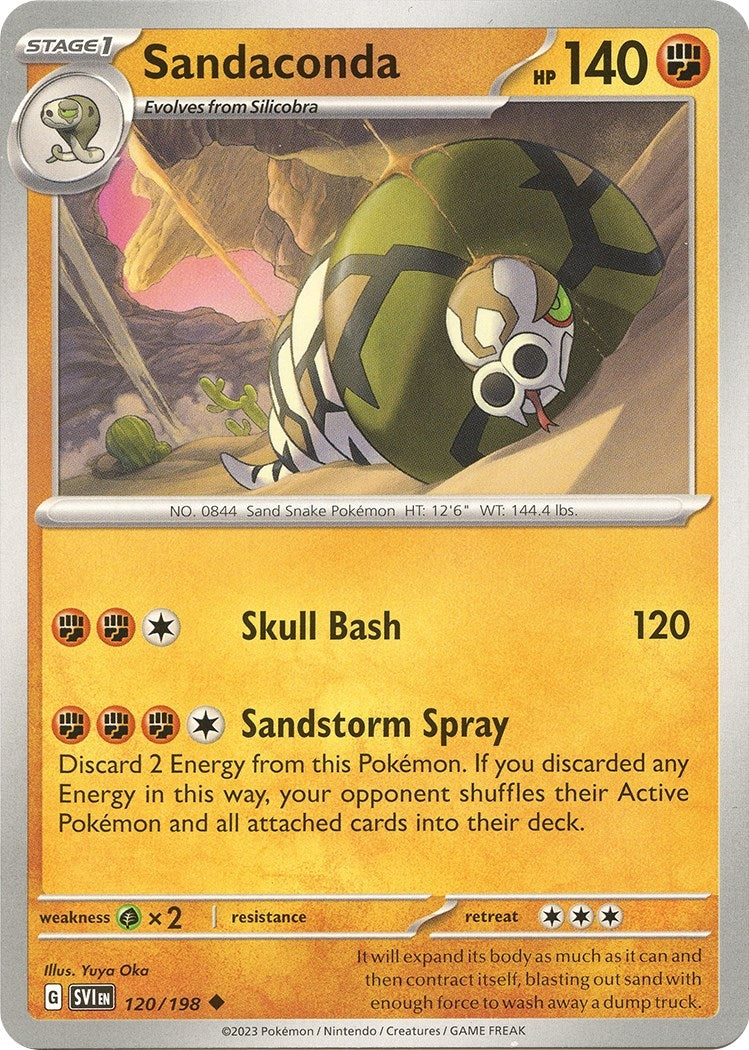 Image for Sandaconda (120/198) - Pokemon