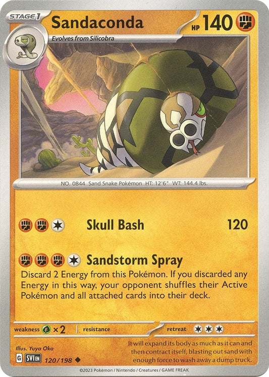 Image for Sandaconda (120/198) - Pokemon