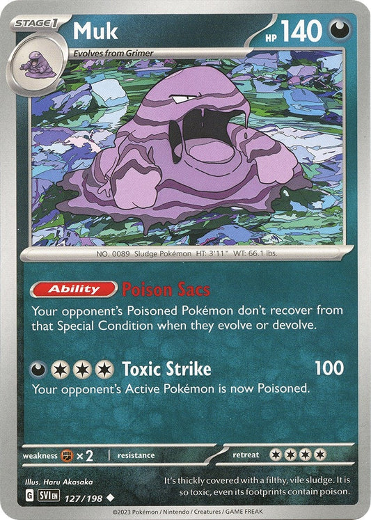 Image for Muk (127/198) - Pokemon