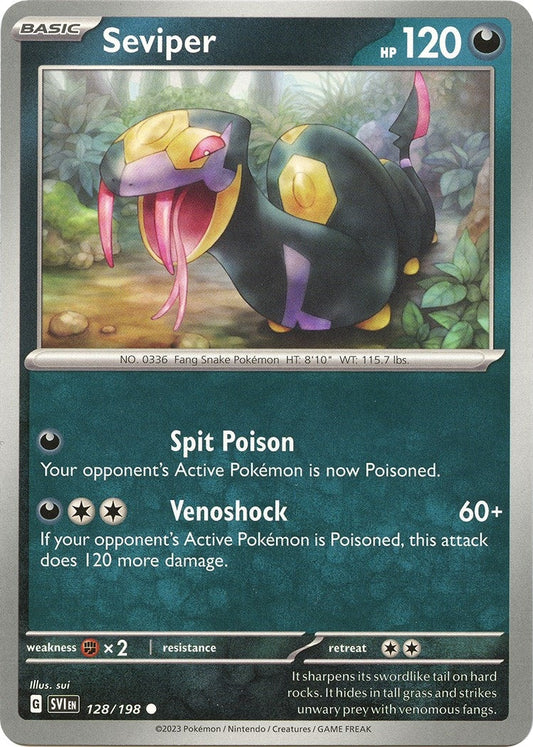 Image for Seviper (128/198) - Pokemon