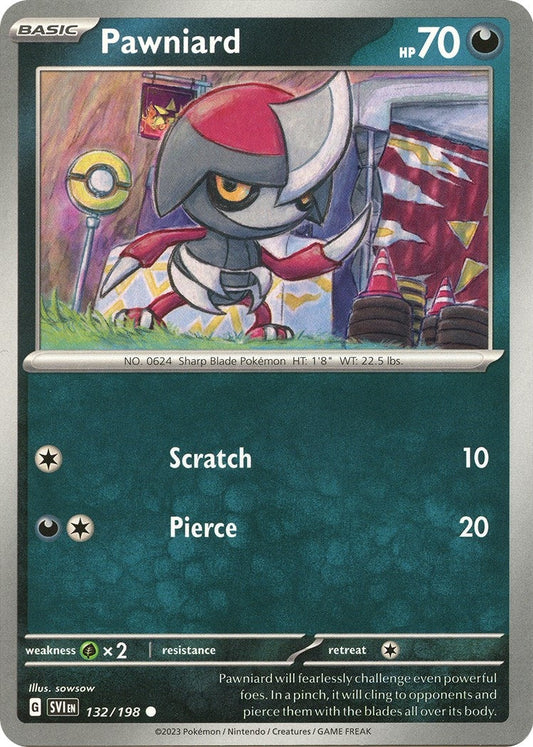 Image for Pawniard (132/198) - Pokemon