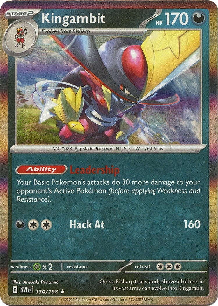 Image for Kingambit (134/198) - Pokemon
