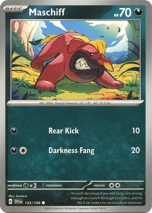 Image for Maschiff (135/198) - Pokemon