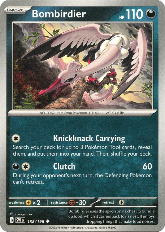 Image for Bombirdier (138/198) - Pokemon