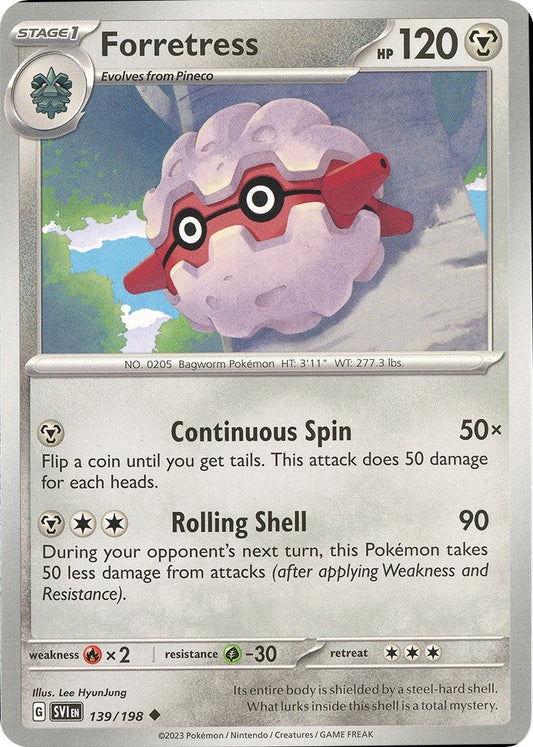 Image for Forretress (139/198) - Pokemon