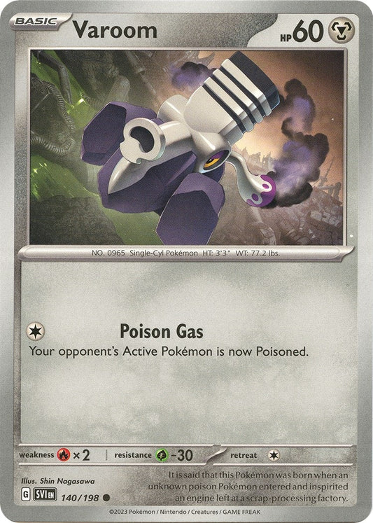 Image for Varoom (140/198) - Pokemon