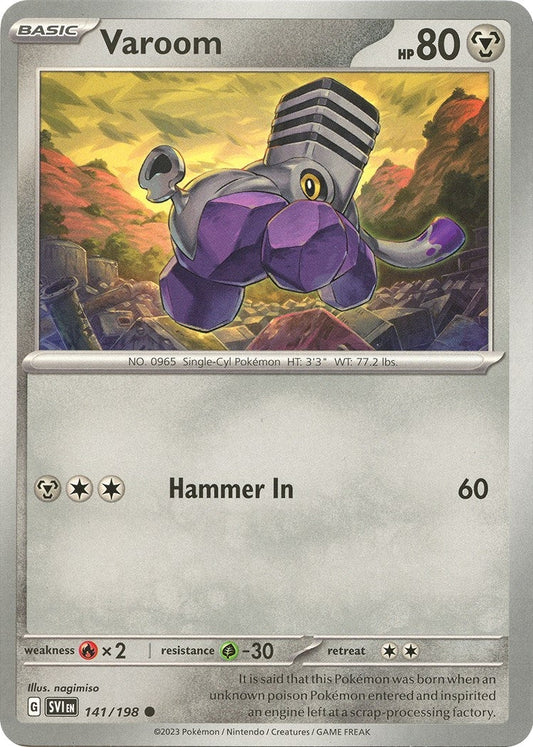 Image for Varoom (141/198) - Pokemon
