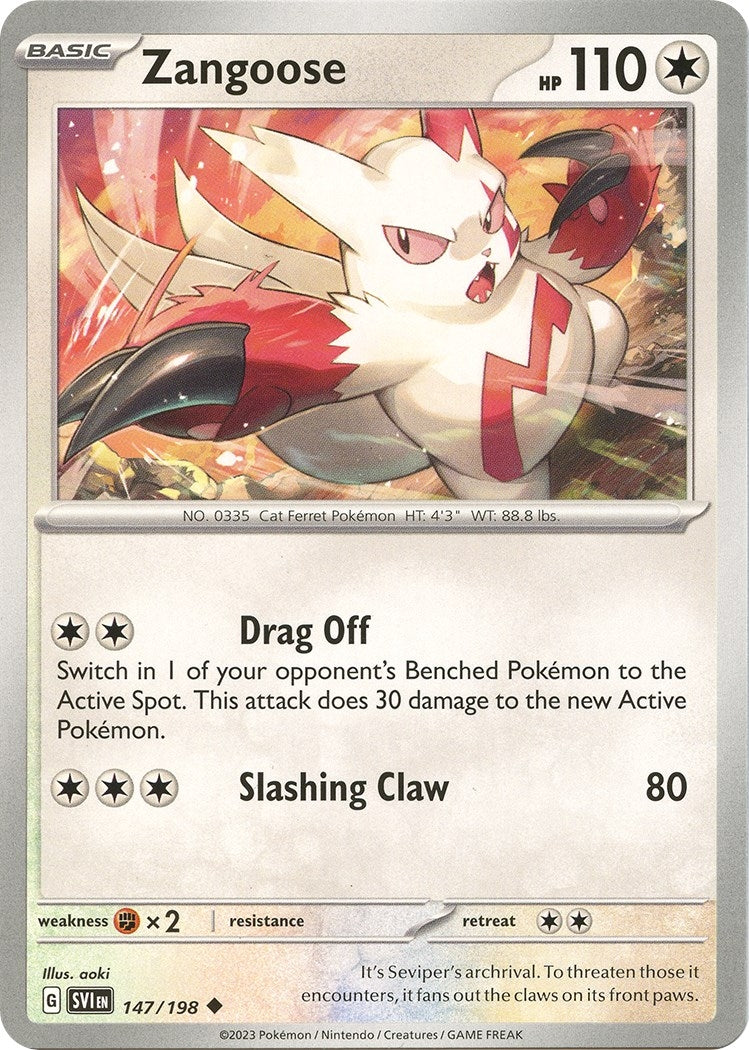 Image for Zangoose (147/198) - Pokemon