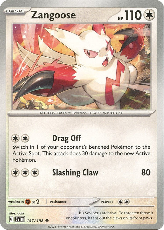 Image for Zangoose (147/198) - Pokemon