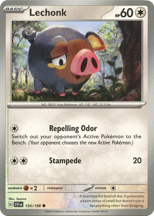 Image for Lechonk (154/198) - Pokemon