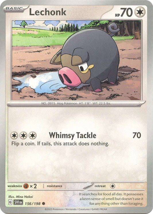 Image for Lechonk (156/198) - Pokemon