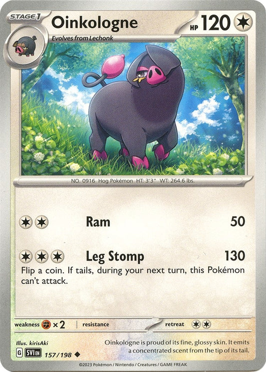 Image for Oinkologne (157/198) - Pokemon