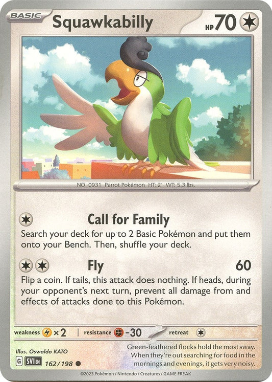Image for Squawkabilly (162/198) - Pokemon