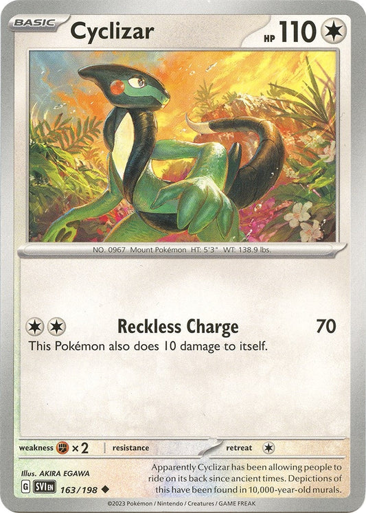 Image for Cyclizar (163/198) - Pokemon