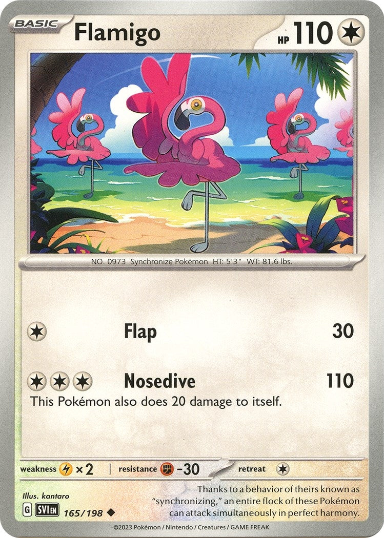 Image for Flamigo (165/198) - Pokemon