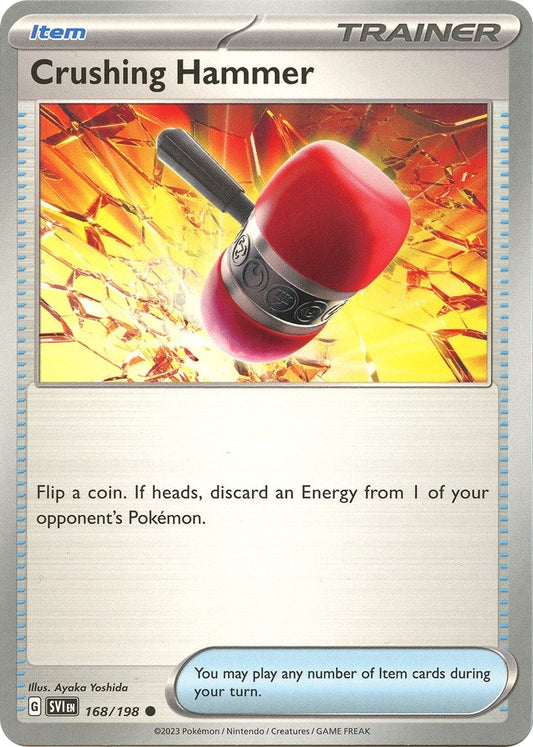 Image for Crushing Hammer (168/198) - Pokemon