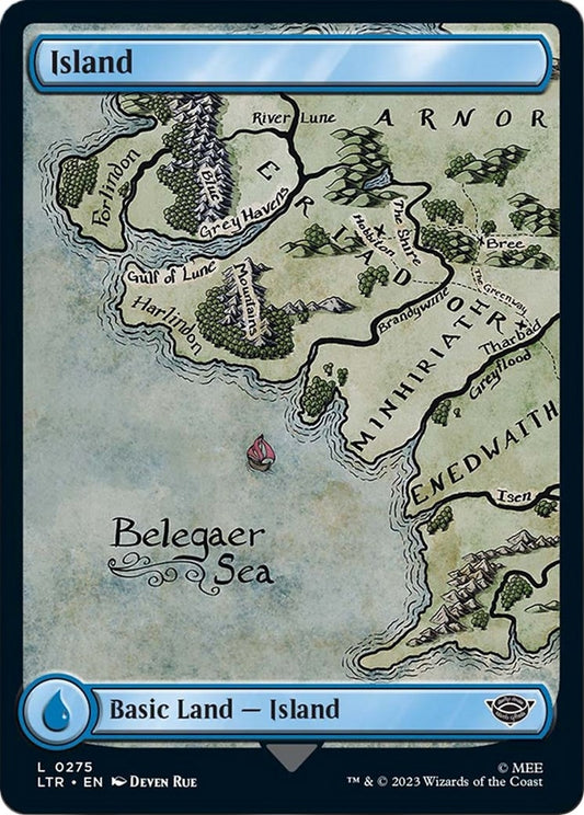 Image for Island (0275) (275) - Magic: The Gathering