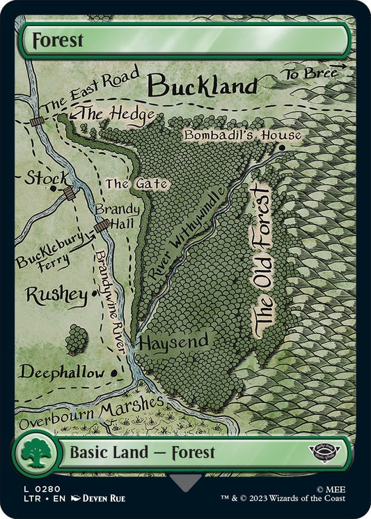 Image for Forest (0280) (280) - Magic: The Gathering
