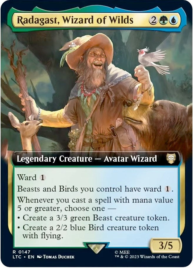 Radagast, Wizard of Wilds (Extended Art) (147)