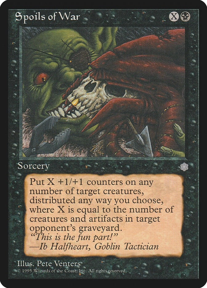 Image for Spoils of War - Magic: The Gathering