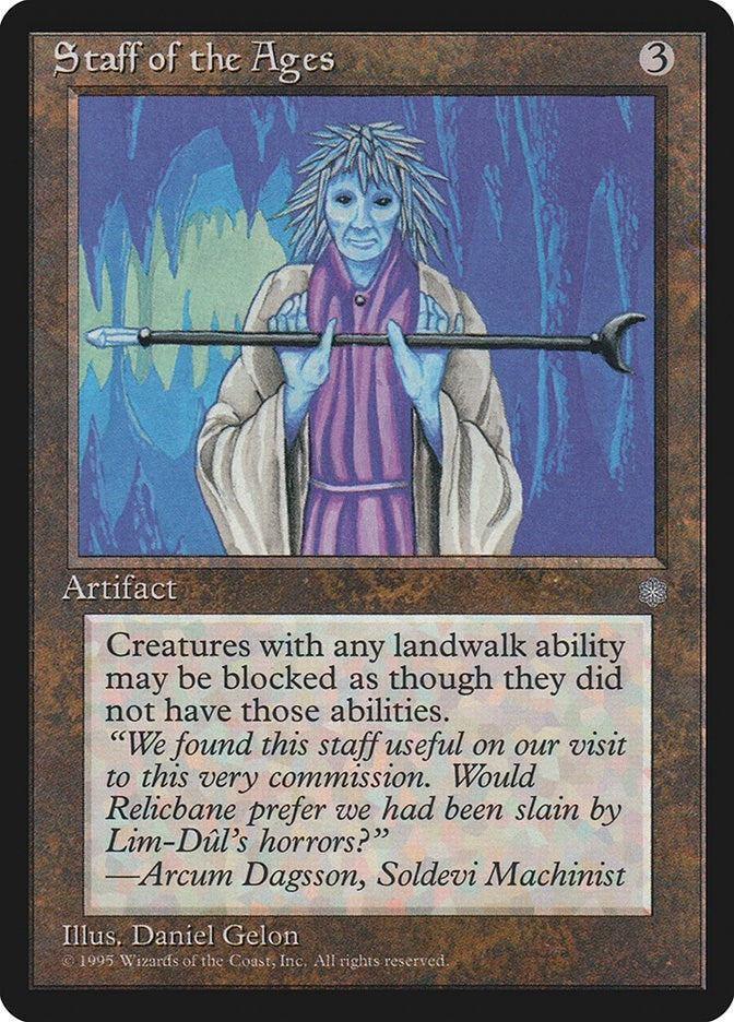 Image for Staff of the Ages - Magic: The Gathering