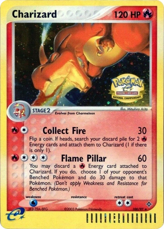 Image for Charizard - 100/97 (National Championships) (100/097) - Pokemon