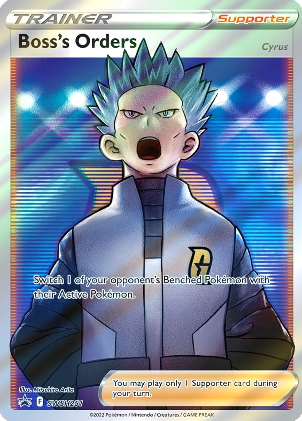 Image for Boss's Orders (Full Art) (SWSH251) - Pokemon