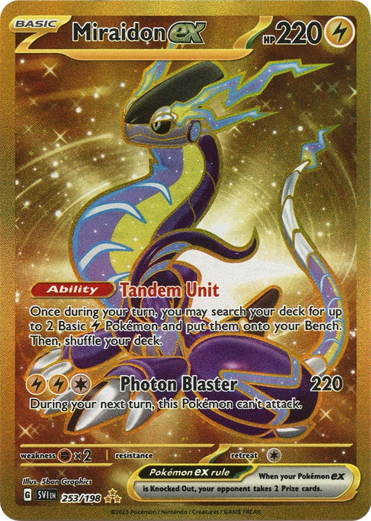 Image for Miraidon ex (253/198) - Pokemon
