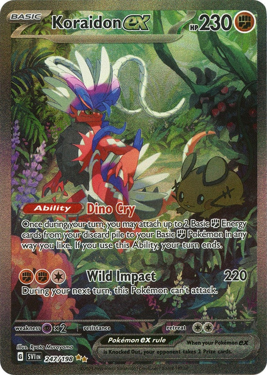 Image for Koraidon ex (247/198) - Pokemon