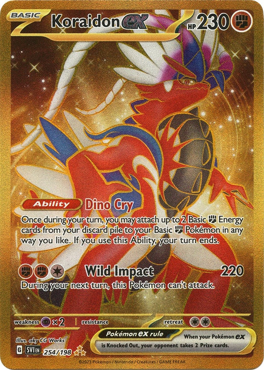 Image for Koraidon ex (254/198) - Pokemon