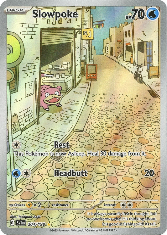 Image for Slowpoke (204/198) - Pokemon