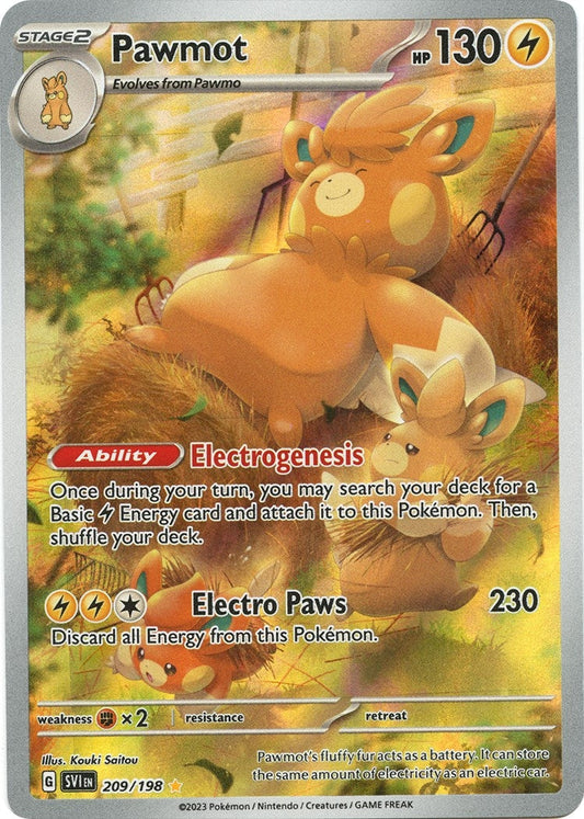 Image for Pawmot (209/198) - Pokemon