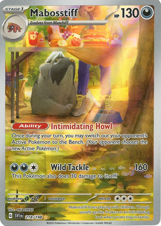 Image for Mabosstiff (218/198) - Pokemon
