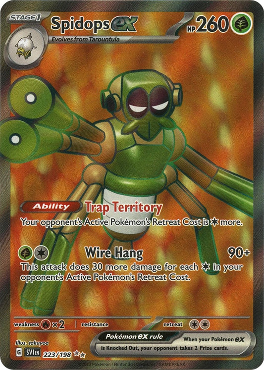 Image for Spidops ex (223/198) - Pokemon