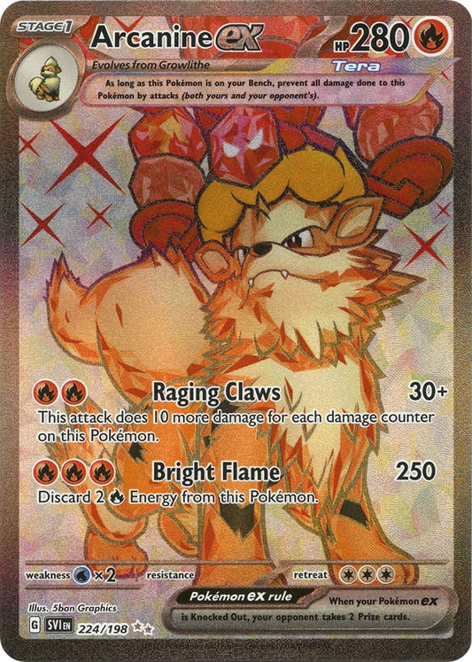 Arcanine ex (224/198)