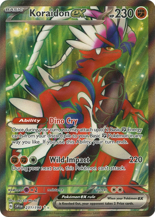 Image for Koraidon ex (231/198) - Pokemon