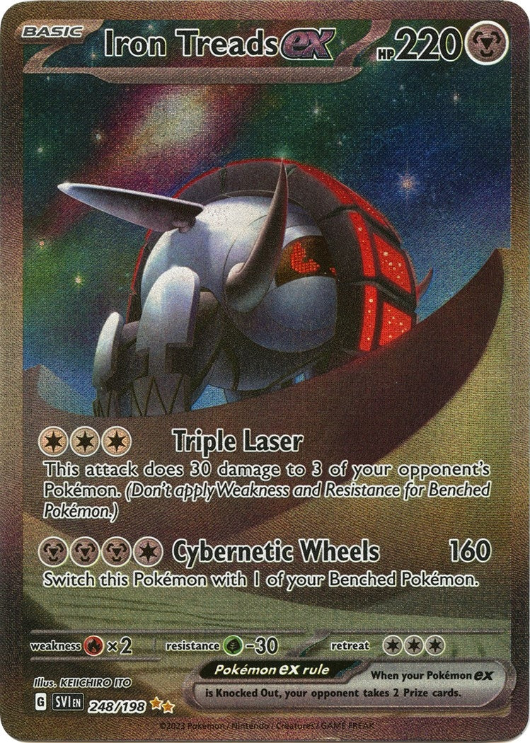 Image for Iron Treads ex (248/198) - Pokemon