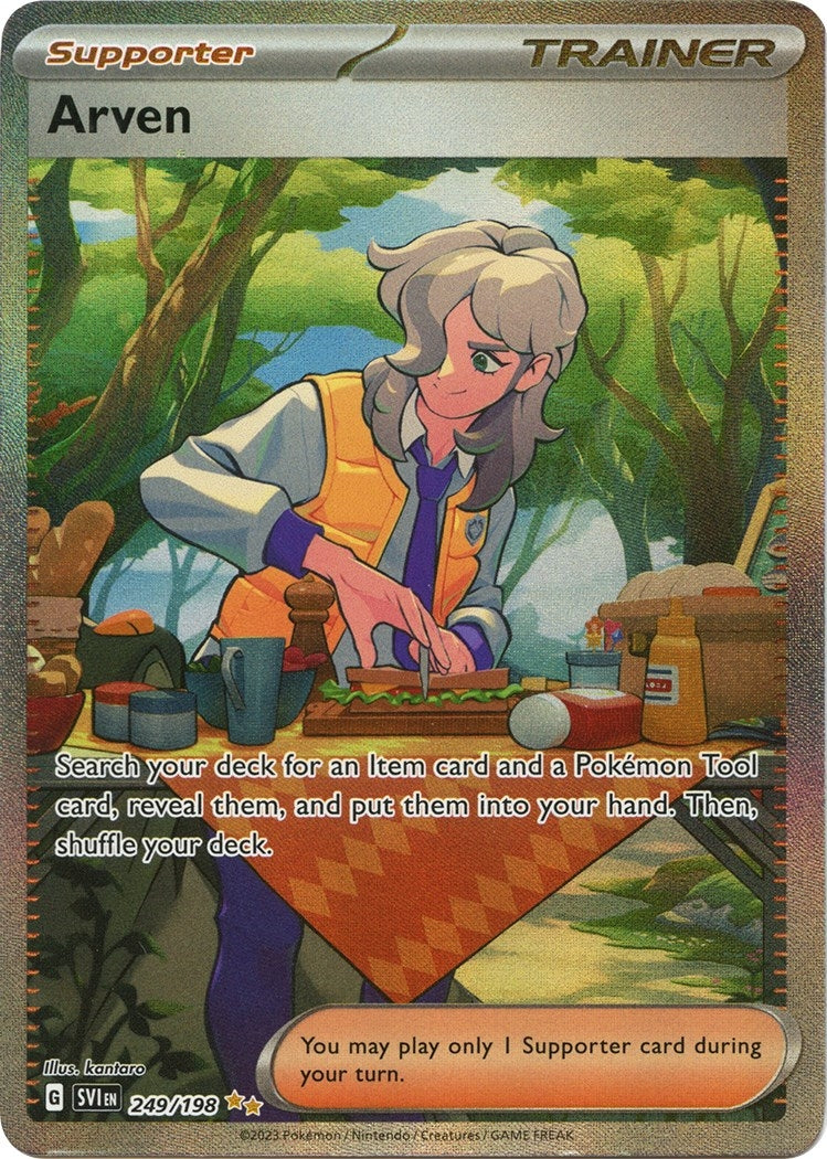 Image for Arven (249/198) - Pokemon