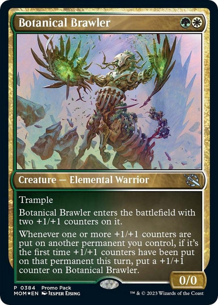 Image for Botanical Brawler (384) - Magic: The Gathering