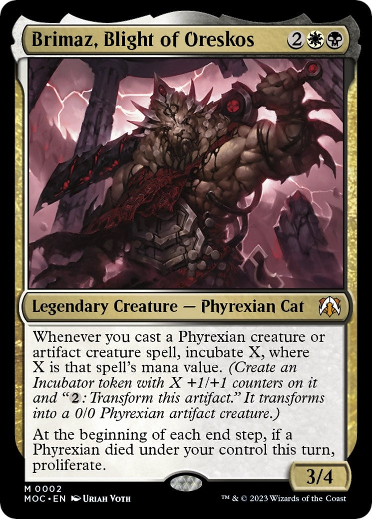 Image for Brimaz, Blight of Oreskos (2) - Magic: The Gathering