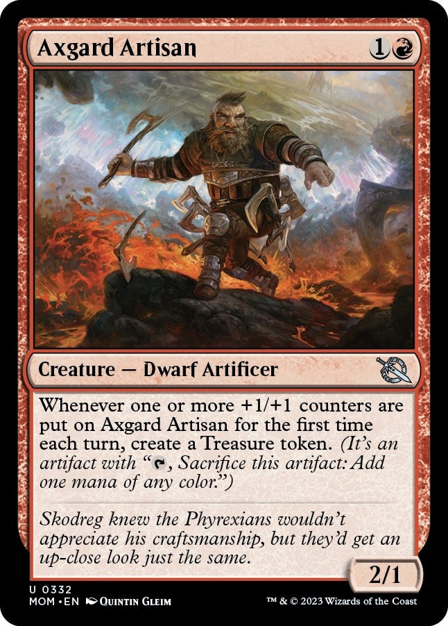 Image for Axgard Artisan (332) - Magic: The Gathering